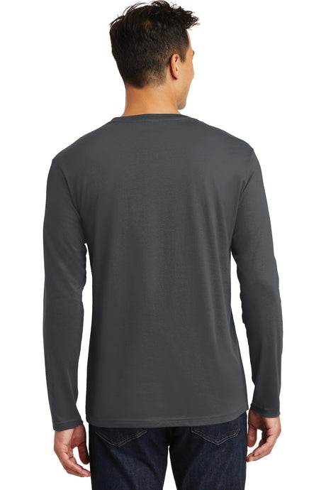 District Men's Perfect Weight Long Sleeve Tee. DT105 District
