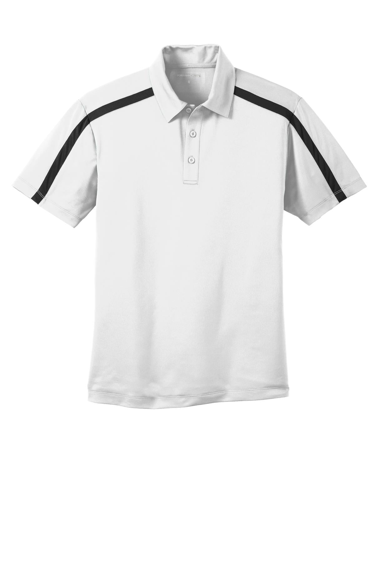 Port Authority Men's Silk Touch Performance Colorblock Stripe Polo. K547