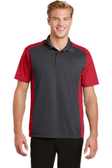 Sport-Tek Women's Colorblock Micropique Sport-Wick Polo. ST652