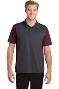 Sport-Tek Women's Colorblock Micropique Sport-Wick Polo. ST652