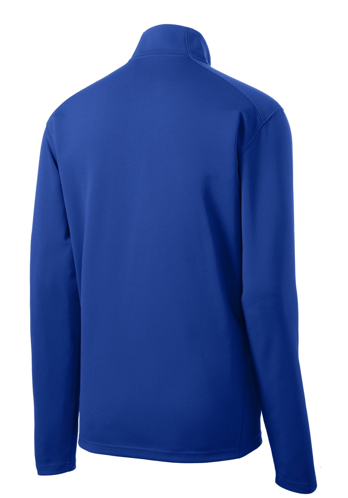 Sport-Tek Men's Sport-Wick Textured 1/4-Zip Pullover