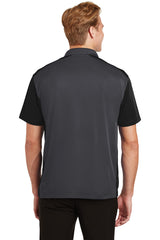 Sport-Tek Women's Colorblock Micropique Sport-Wick Polo. ST652