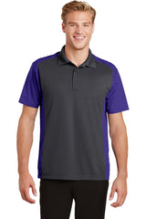 Sport-Tek Women's Colorblock Micropique Sport-Wick Polo. ST652