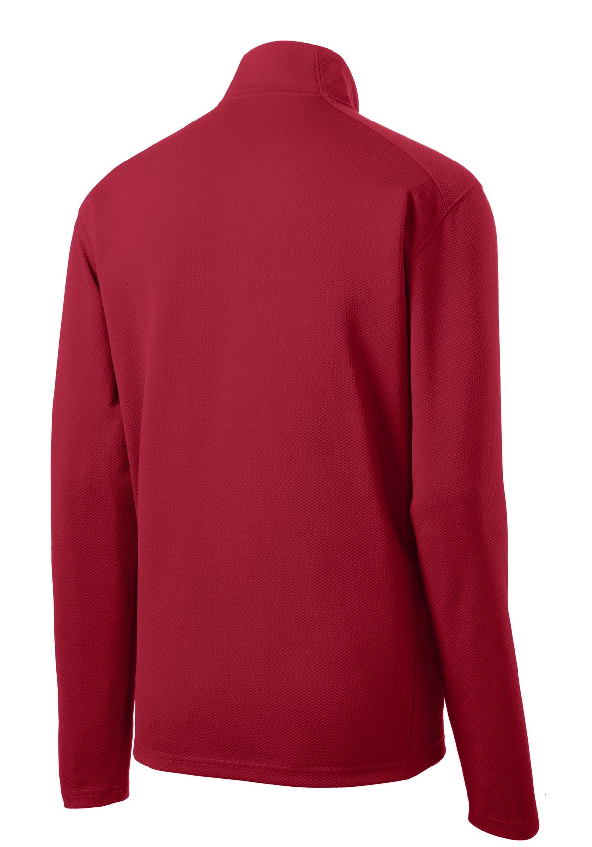 Sport-Tek Men's Sport-Wick Textured 1/4-Zip Pullover