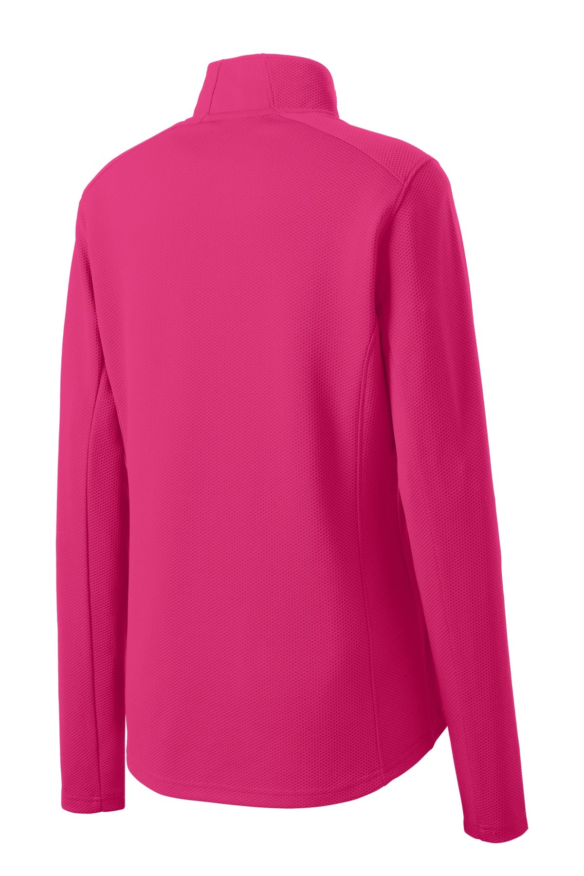 Sport-Tek Women's Sport-Wick Textured 1/4-Zip Pullover LST860