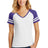 District Women's Game V-Neck Tee. DM476 District
