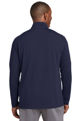 Sport-Tek Men's Sport-Wick Textured 1/4-Zip Pullover