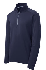Sport-Tek Men's Sport-Wick Textured 1/4-Zip Pullover