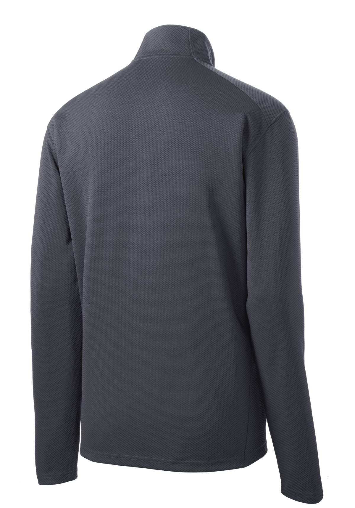 Sport-Tek Men's Sport-Wick Textured 1/4-Zip Pullover