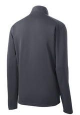 Sport-Tek Men's Sport-Wick Textured 1/4-Zip Pullover