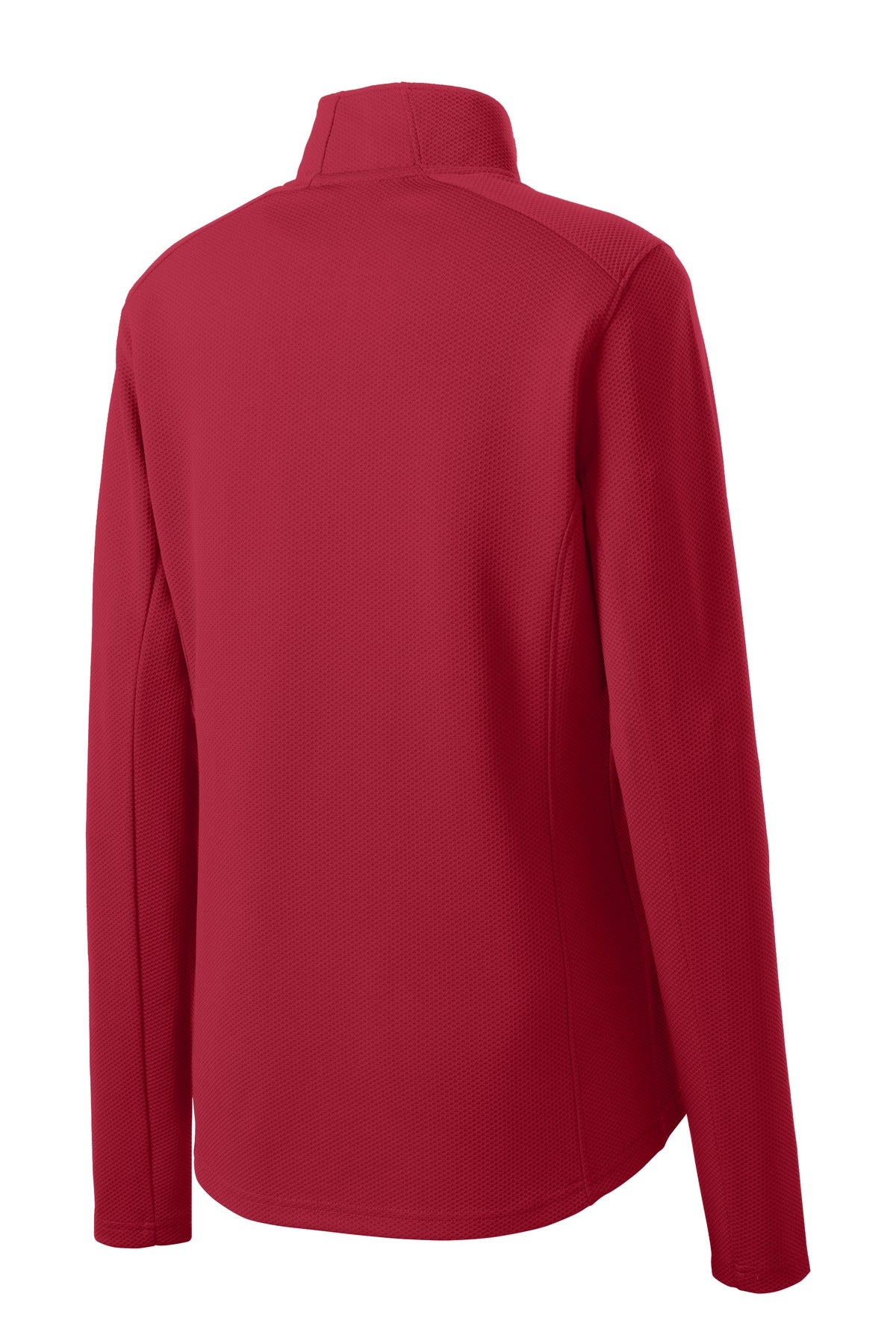 Sport-Tek Women's Sport-Wick Textured 1/4-Zip Pullover LST860