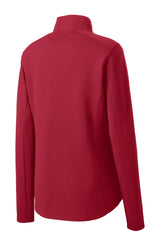 Sport-Tek Women's Sport-Wick Textured 1/4-Zip Pullover LST860