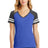 District Women's Game V-Neck Tee. DM476 District