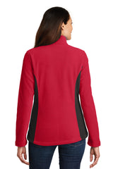 Port Authority Ladies Colorblock Value Fleece Jacket. L216