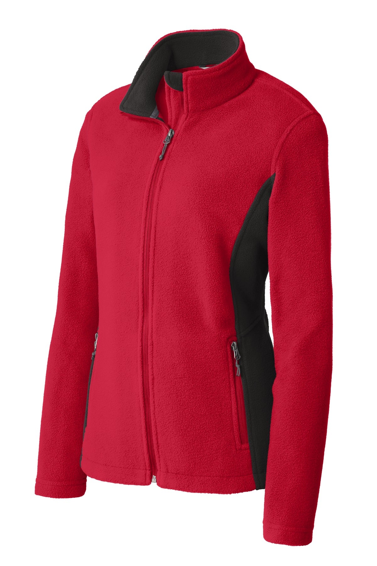 Port Authority Ladies Colorblock Value Fleece Jacket. L216