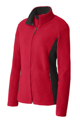 Port Authority Ladies Colorblock Value Fleece Jacket. L216