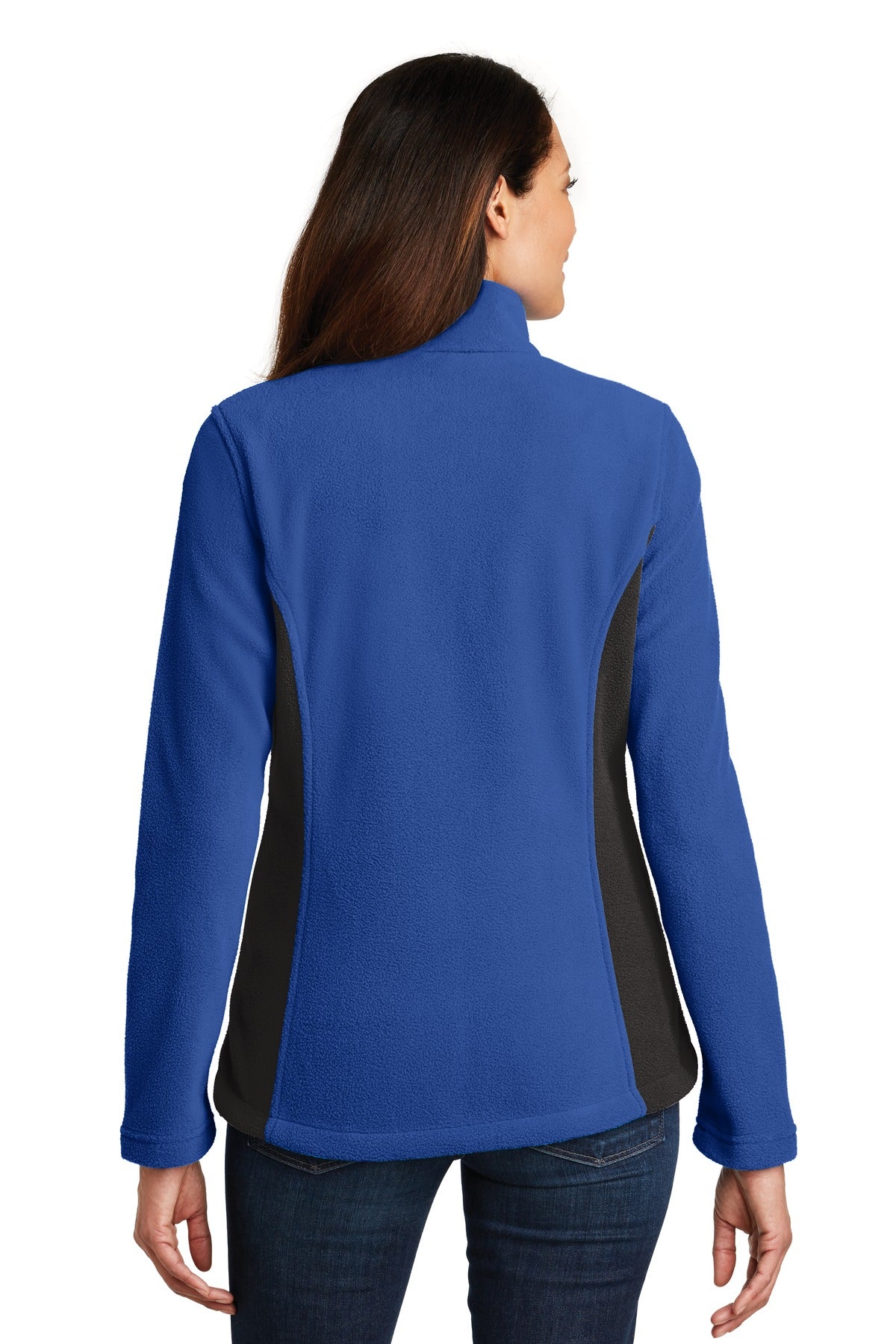 Port Authority Ladies Colorblock Value Fleece Jacket. L216