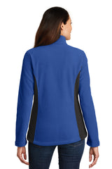Port Authority Ladies Colorblock Value Fleece Jacket. L216