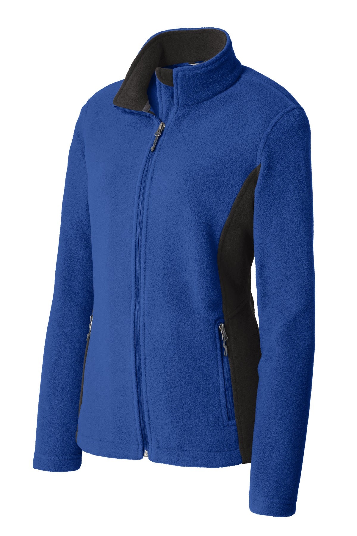 Port Authority Ladies Colorblock Value Fleece Jacket. L216