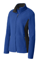 Port Authority Ladies Colorblock Value Fleece Jacket. L216