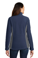 Port Authority Ladies Colorblock Value Fleece Jacket. L216