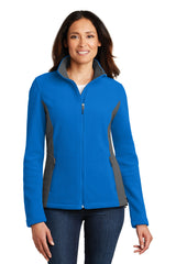 Port Authority Ladies Colorblock Value Fleece Jacket. L216