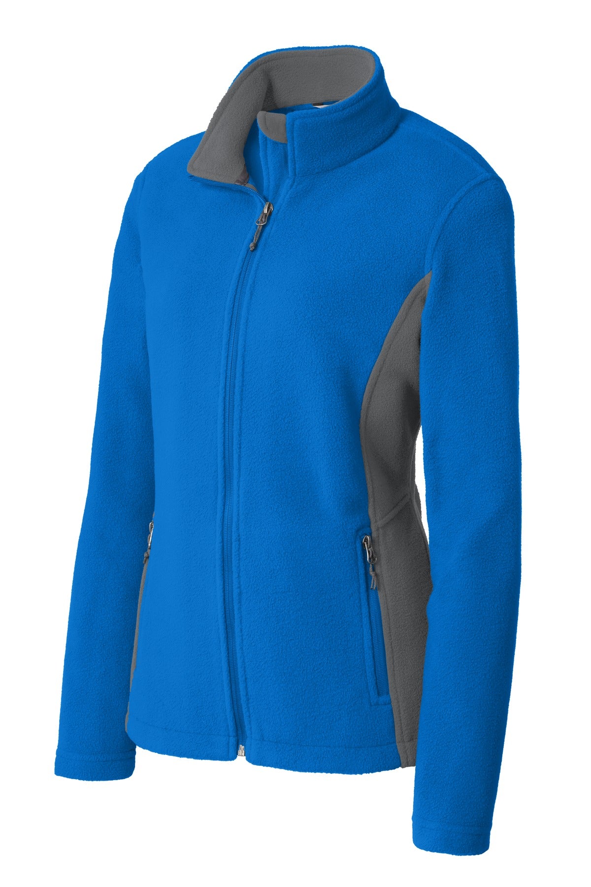 Port Authority Ladies Colorblock Value Fleece Jacket. L216