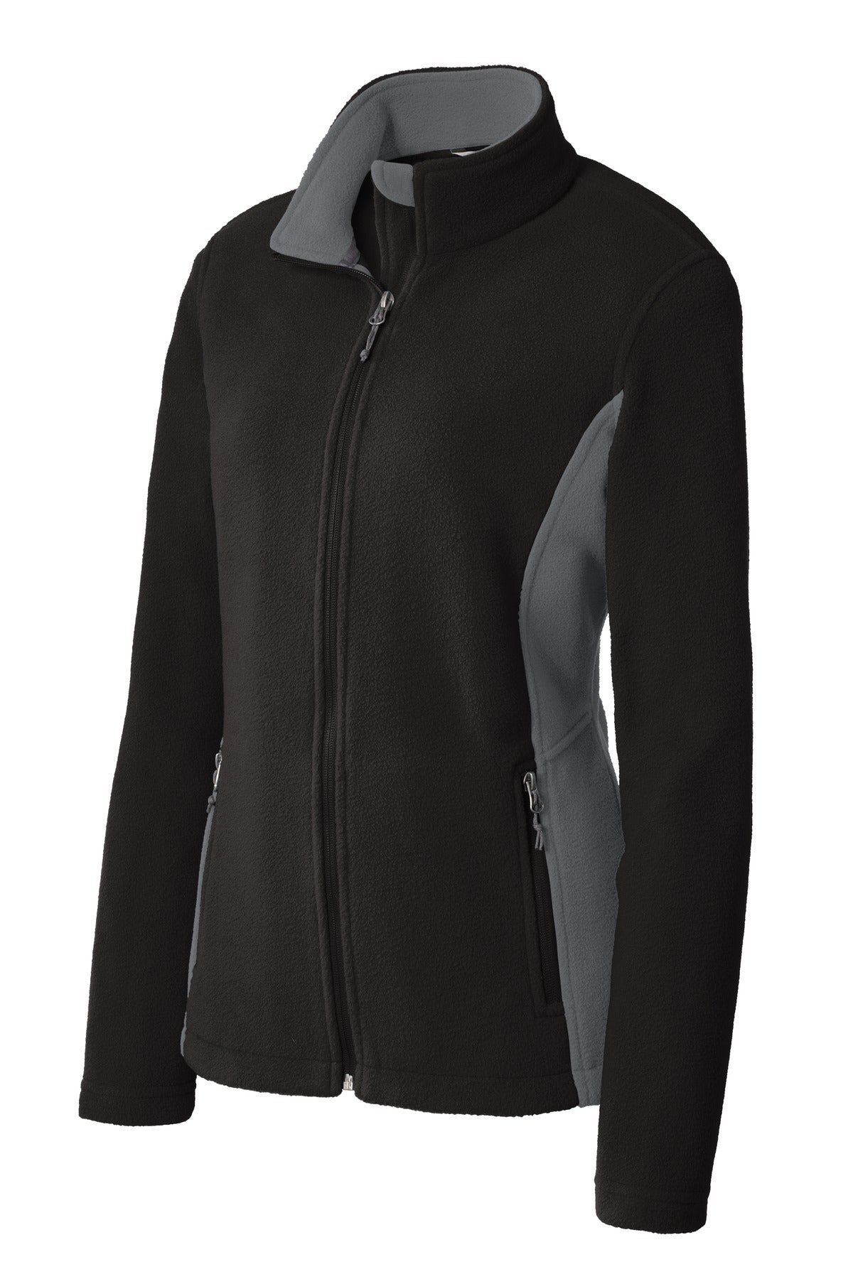 Port Authority Ladies Colorblock Value Fleece Jacket. L216