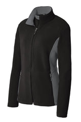 Port Authority Ladies Colorblock Value Fleece Jacket. L216