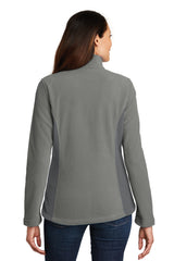 Port Authority Ladies Colorblock Value Fleece Jacket. L216