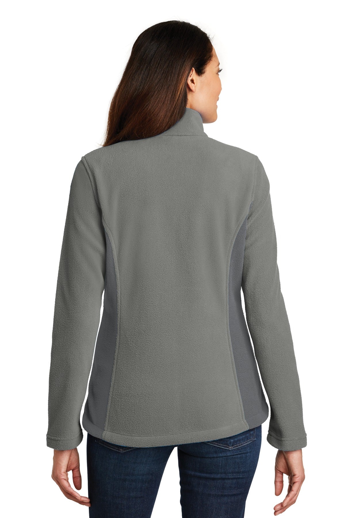 Port Authority Ladies Colorblock Value Fleece Jacket. L216