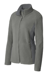 Port Authority Ladies Colorblock Value Fleece Jacket. L216