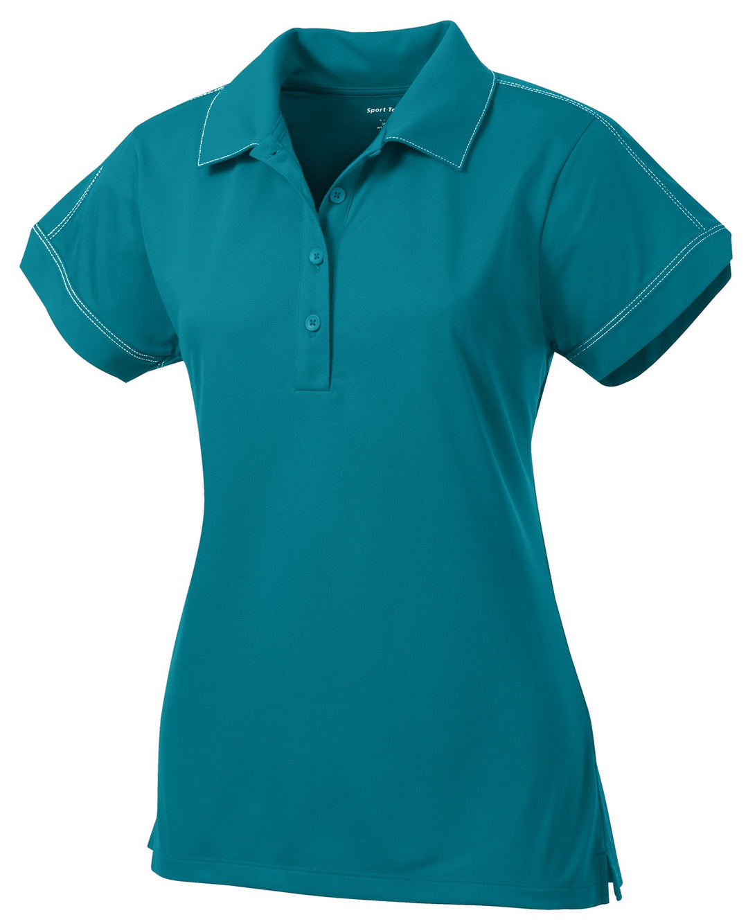 Sport-Tek Women's Contrast Stitch Micropique Sport-Wick Polo LST659