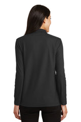 Port Authority Ladies  Silk Touch Long Sleeve Polo.  L500LS