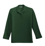 Port Authority Ladies  Silk Touch Long Sleeve Polo.  L500LS