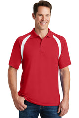 Sport-Tek Men's Dry Zone Colorblock Raglan Polo