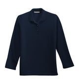Port Authority Ladies  Silk Touch Long Sleeve Polo.  L500LS