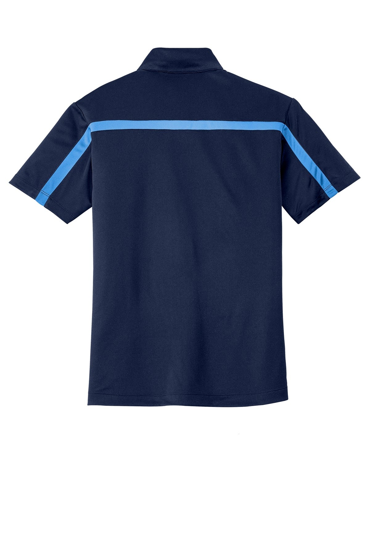 Port Authority Men's Silk Touch Performance Colorblock Stripe Polo. K547