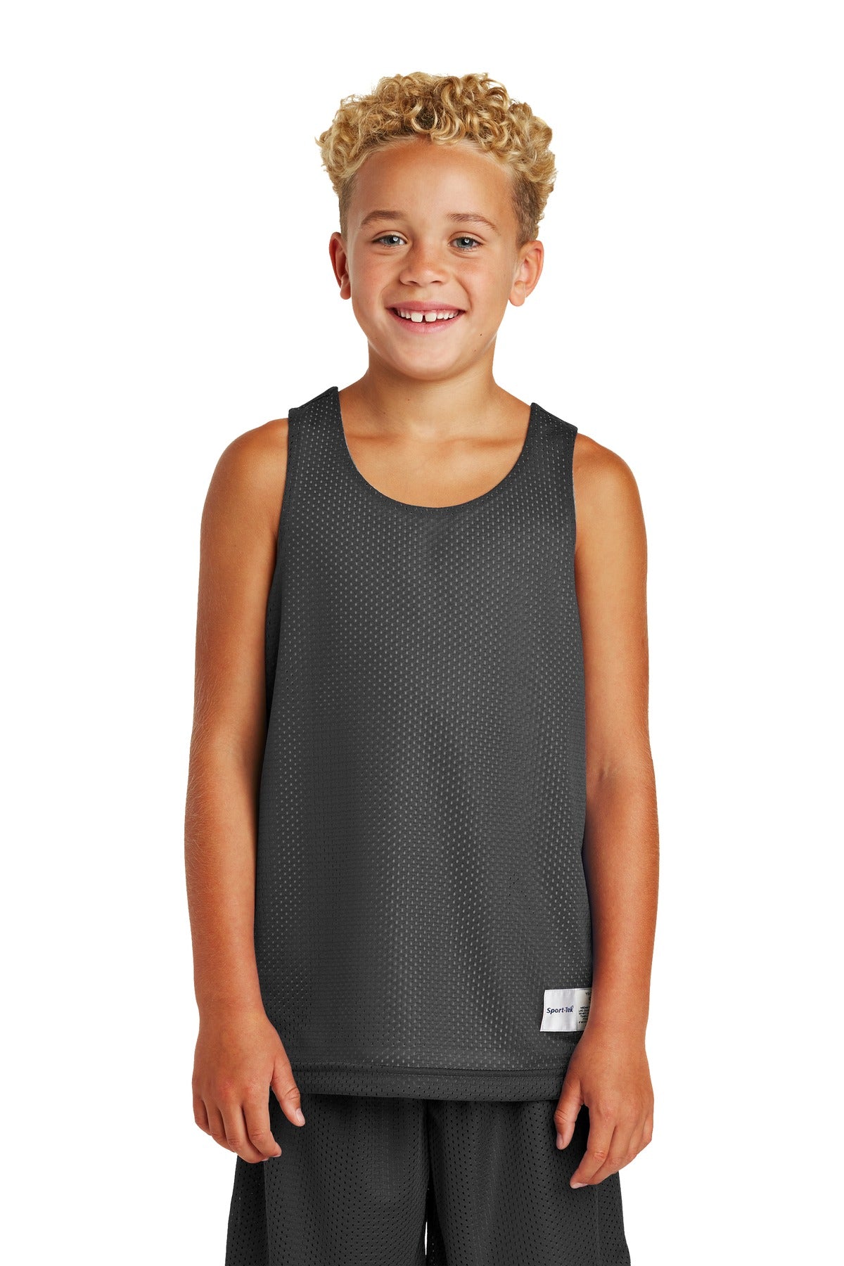 Sport-Tek Youth PosiCharge Classic Mesh Reversible Tank YST500