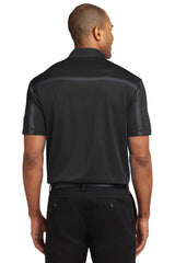 Port Authority Men's Silk Touch Performance Colorblock Stripe Polo. K547