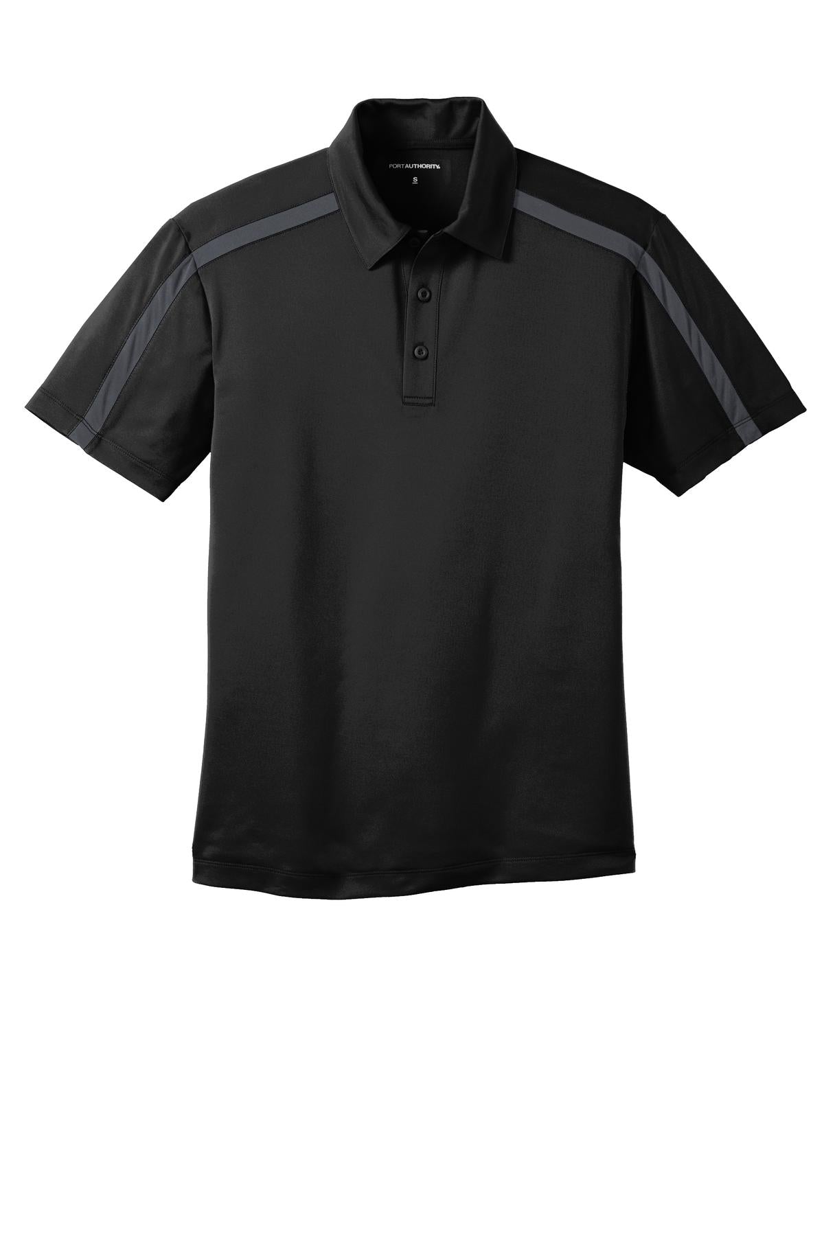 Port Authority Men's Silk Touch Performance Colorblock Stripe Polo. K547