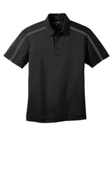 Port Authority Men's Silk Touch Performance Colorblock Stripe Polo. K547