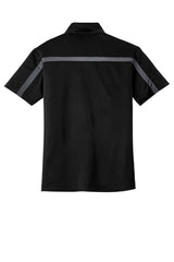 Port Authority Men's Silk Touch Performance Colorblock Stripe Polo. K547