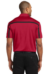 Port Authority Men's Silk Touch Performance Colorblock Stripe Polo. K547