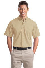 Port Authority Men's Short Sleeve Twill Shirt. S500T