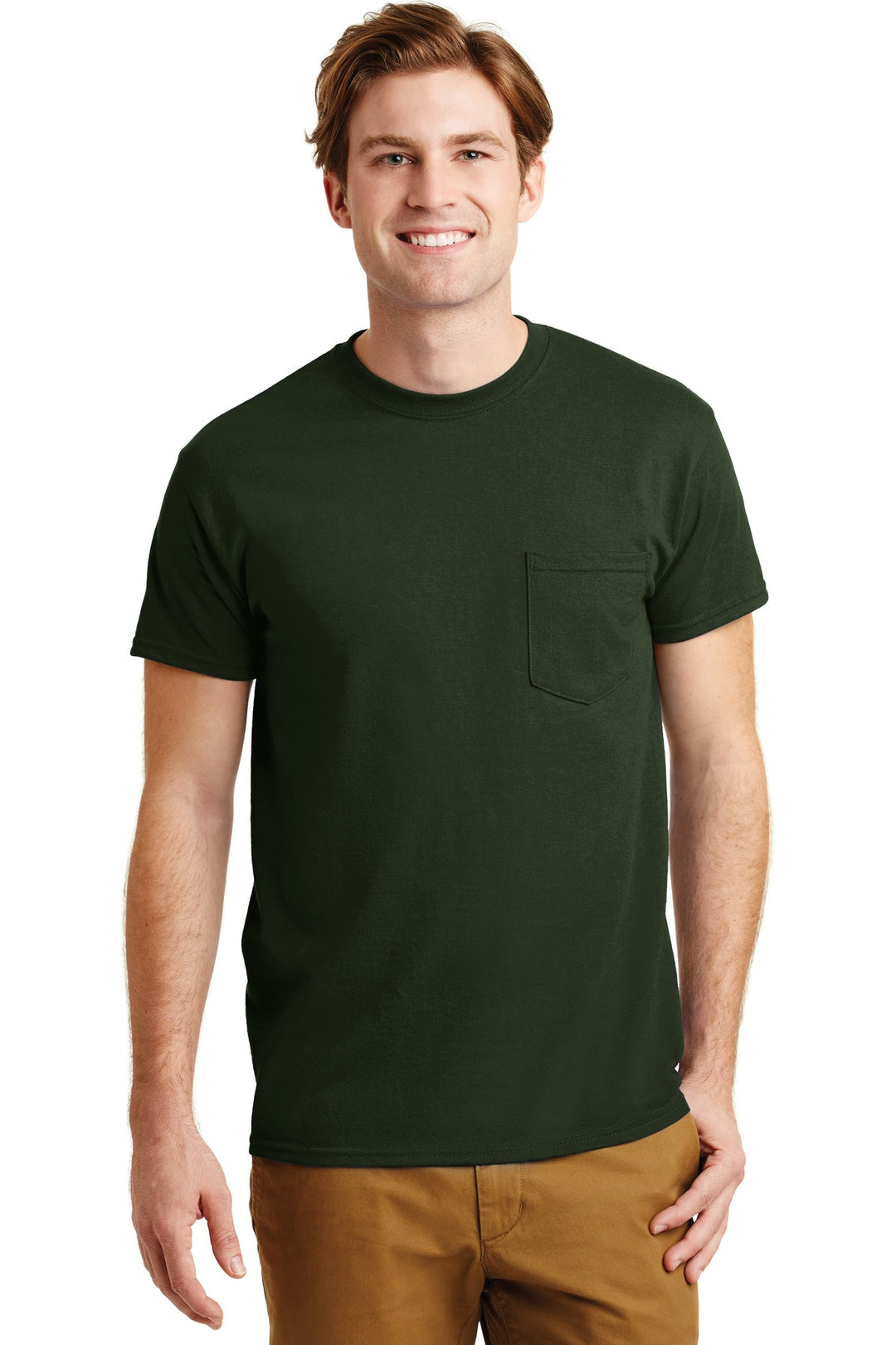 Gildan Men's DryBlend 50 Cotton/50 Poly Pocket T-Shirt Gildan