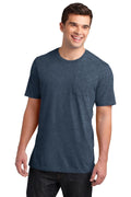 District Men's Very Important Tee with Pocket. DT6000P District