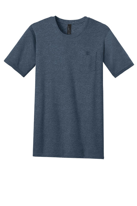 District Men's Very Important Tee with Pocket. DT6000P District