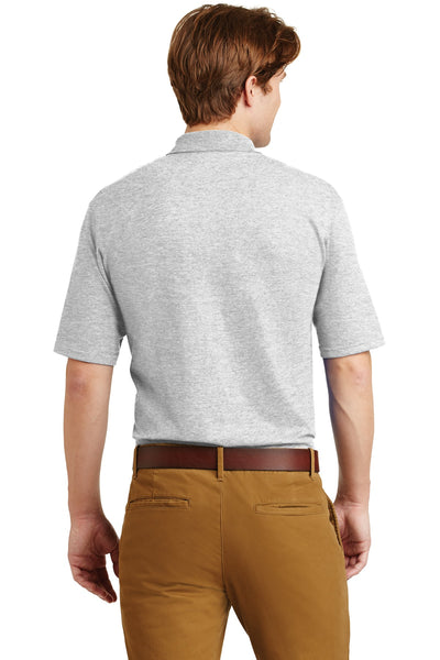 Jerzees Men's SpotShield 5.4-Ounce Jersey Knit Sport Shirt with Pocket. 436MP