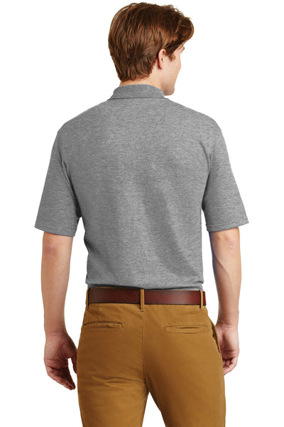 Jerzees Men's SpotShield 5.4-Ounce Jersey Knit Sport Shirt with Pocket. 436MP